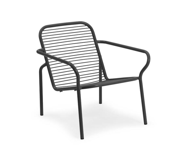 Vig Outdoor Sessel schwarz